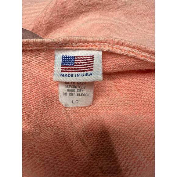 Vtg 90s Hard Tops Sweatshirt Neon Retro Graphic Print Bodybuilding Top Rare Sz L - Picture 7 of 14